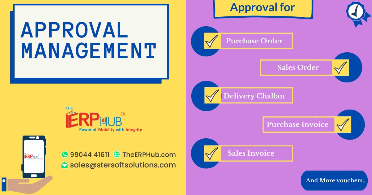 erp approval management