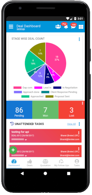 erp crm mobile application