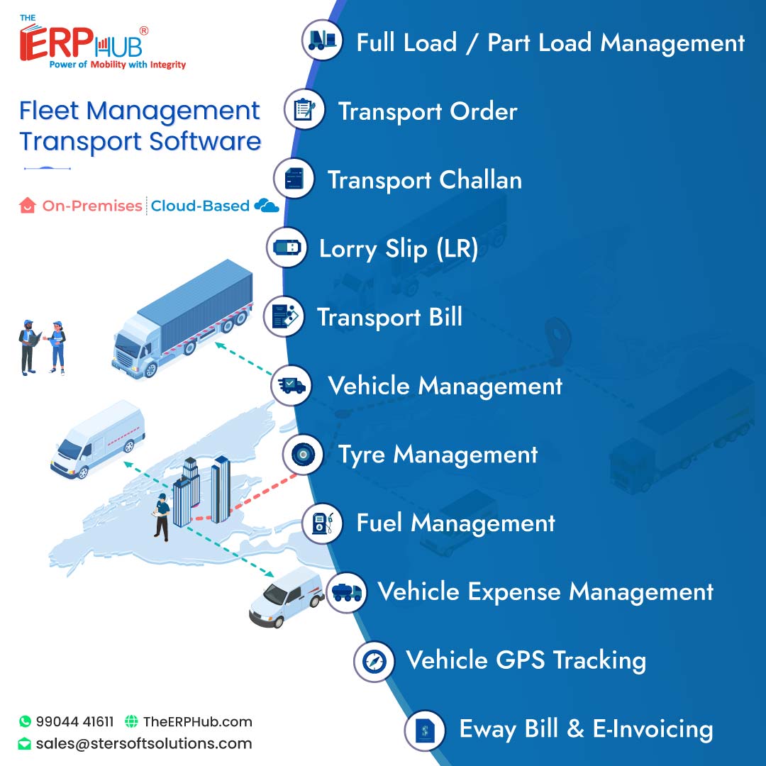 erp fleet management transport software