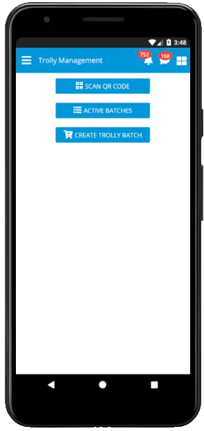 erp trolly production management system mobileapp